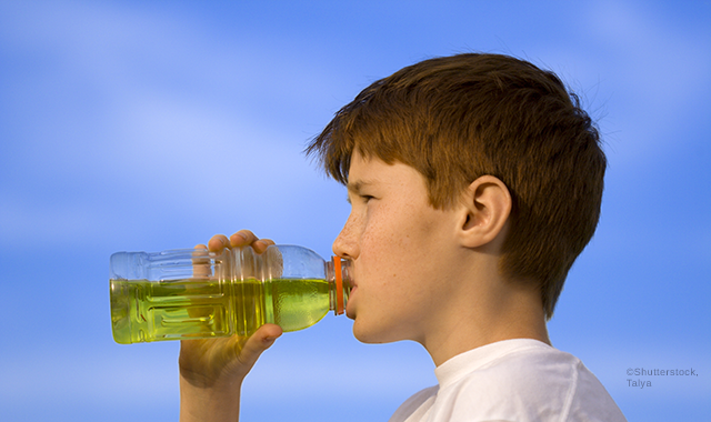 Is staying hydrated destroying children's teeth?