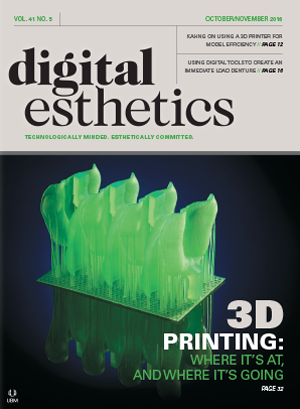 Digital Esthetics October 2016 issue cover
