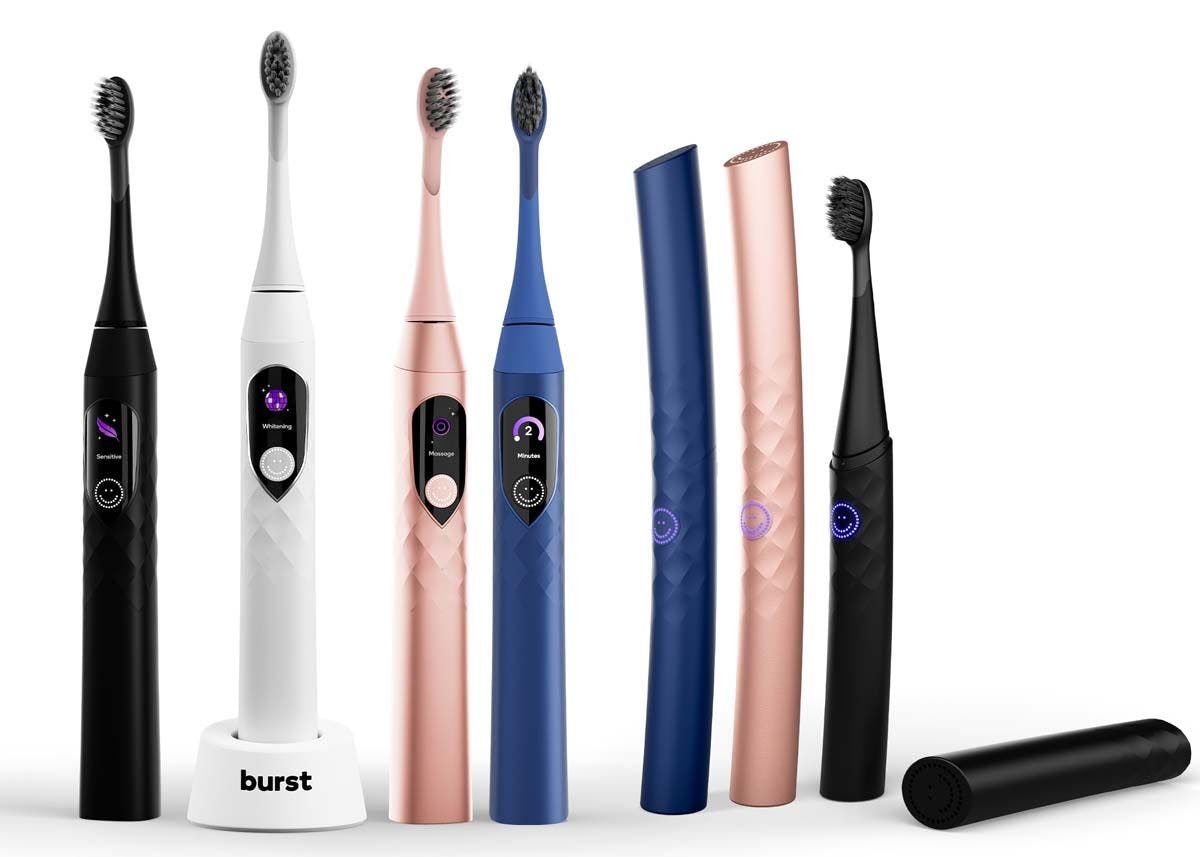  The new Curve Sonic Toothbrush | Image Credit: © BURST Oral Care