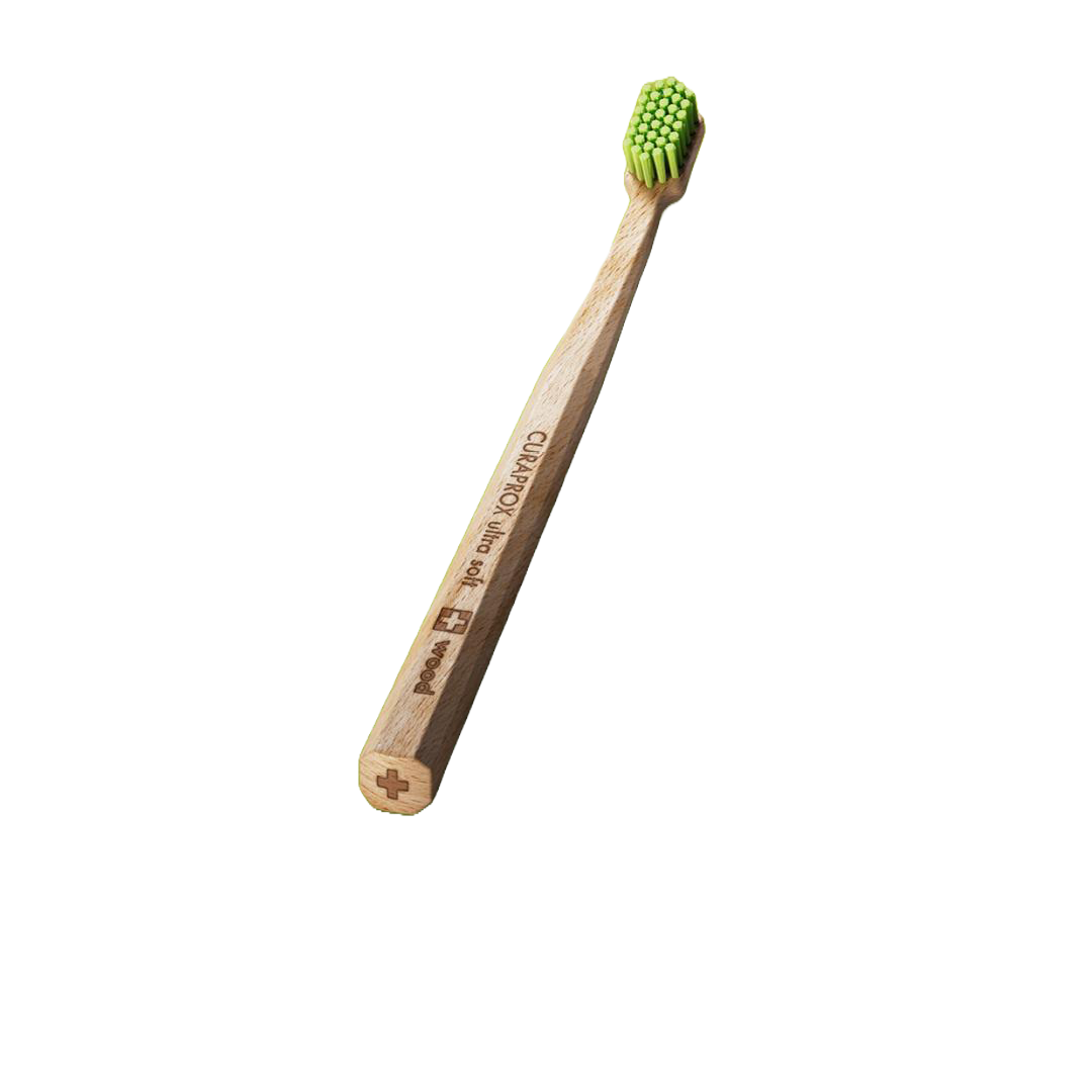 Curaprox Wooden Toothbrush from Curaden | Image Credit: © Curaden