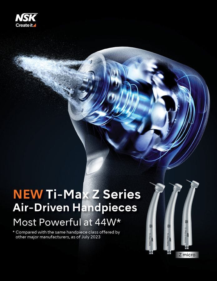 Ti-Max Z2 from NSK America. Image credit: © NSK America