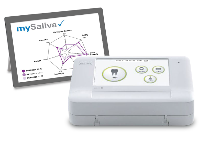 New mySaliva Offers Enhanced Reporting Software for SillHa Oral Wellness System