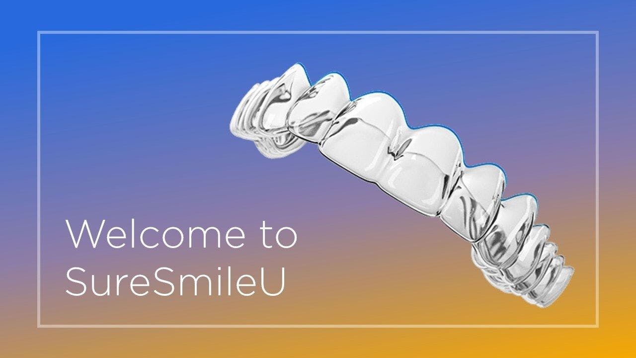 SureSmileU welcome graphic | Image Credit ©Dentsply Sirona