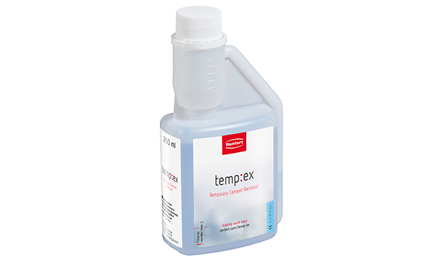 Renfert introduces temp:ex cleaning liquid