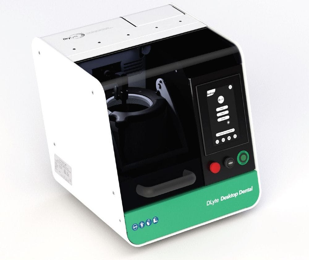 GPAINNOVA Launches DLyte Desktop Dental Machine