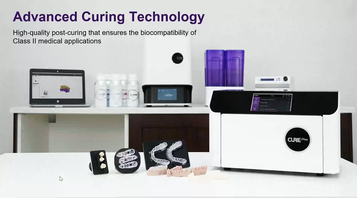 Ackuretta Unveils New CURIE Plus UV Curing Oven for Dental 3D printing: © Ackuretta