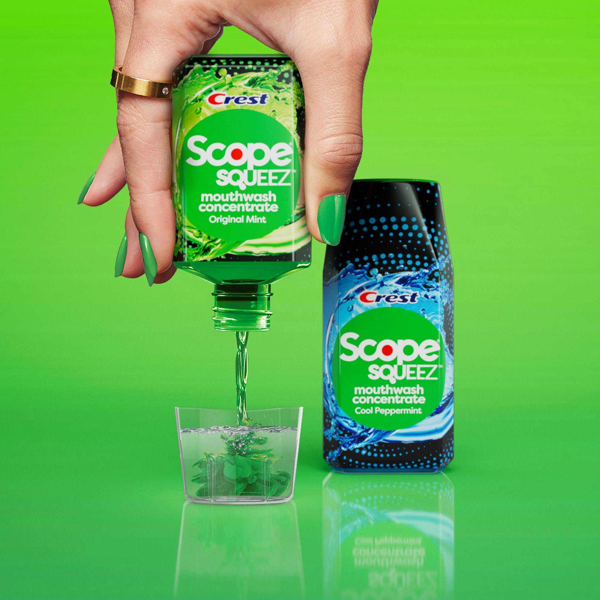 Scope Launches Scope Squeez Mouthwash Concentrate