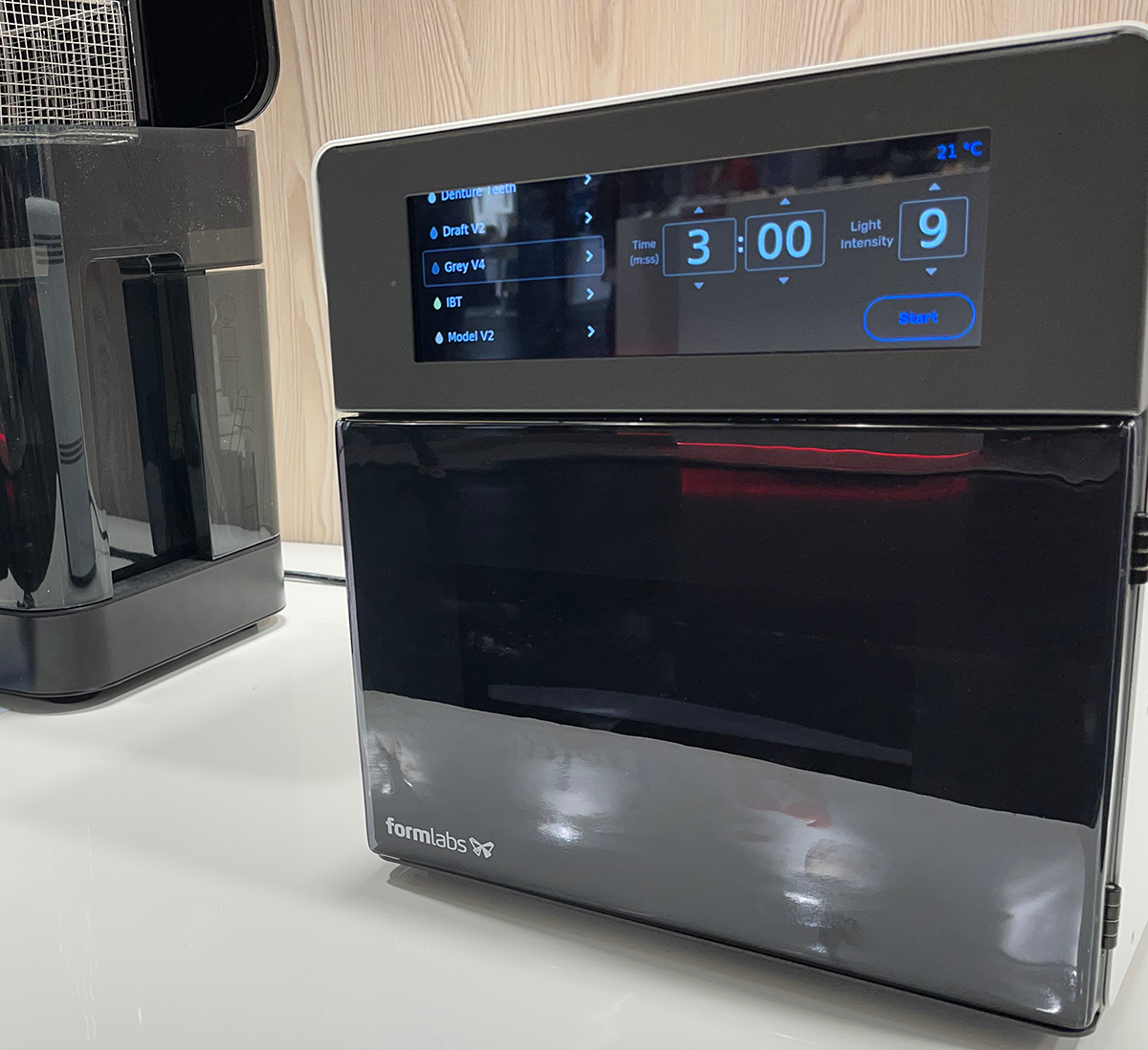 FastCure from formlabs cures printed parts in as little as one minute