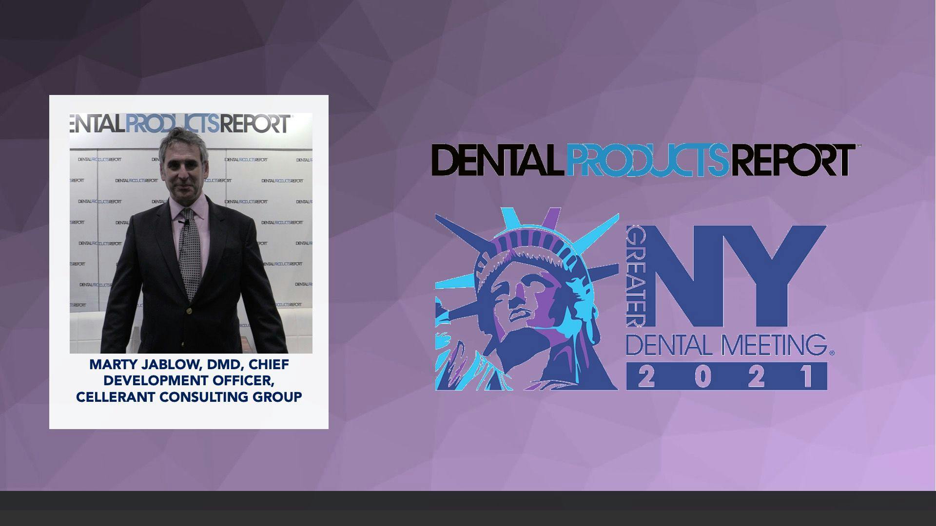 Greater New York Dental Meeting 2021 - Interview with Marty Jablow, DMD