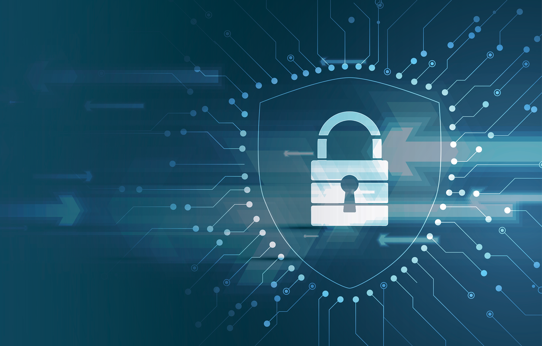 The 3 Critical Components of Effective Cybersecurity - image of lock on circuitboard background | Image Credit: kras99 / stock.adobe.com