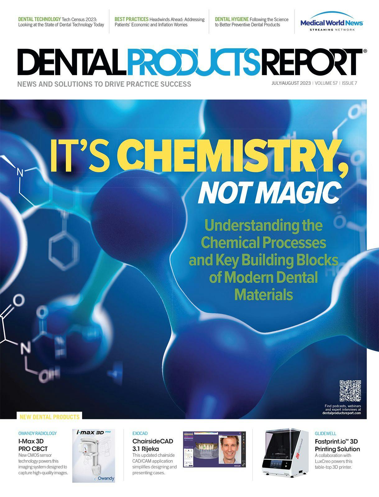 Dental Products Report July/August 2023 Issue Cover 