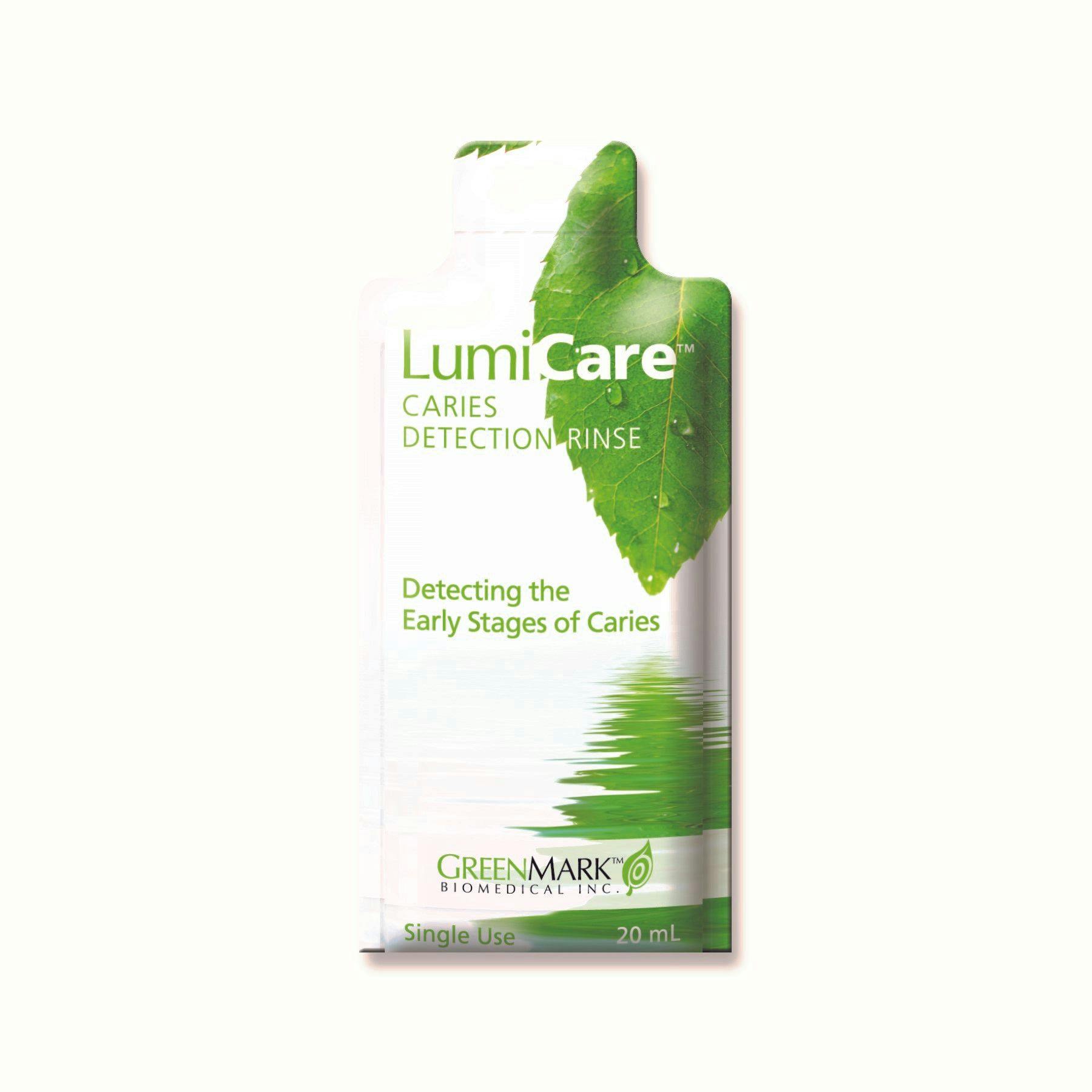LumiCare caries detection rinse from GreenMark BioMedical