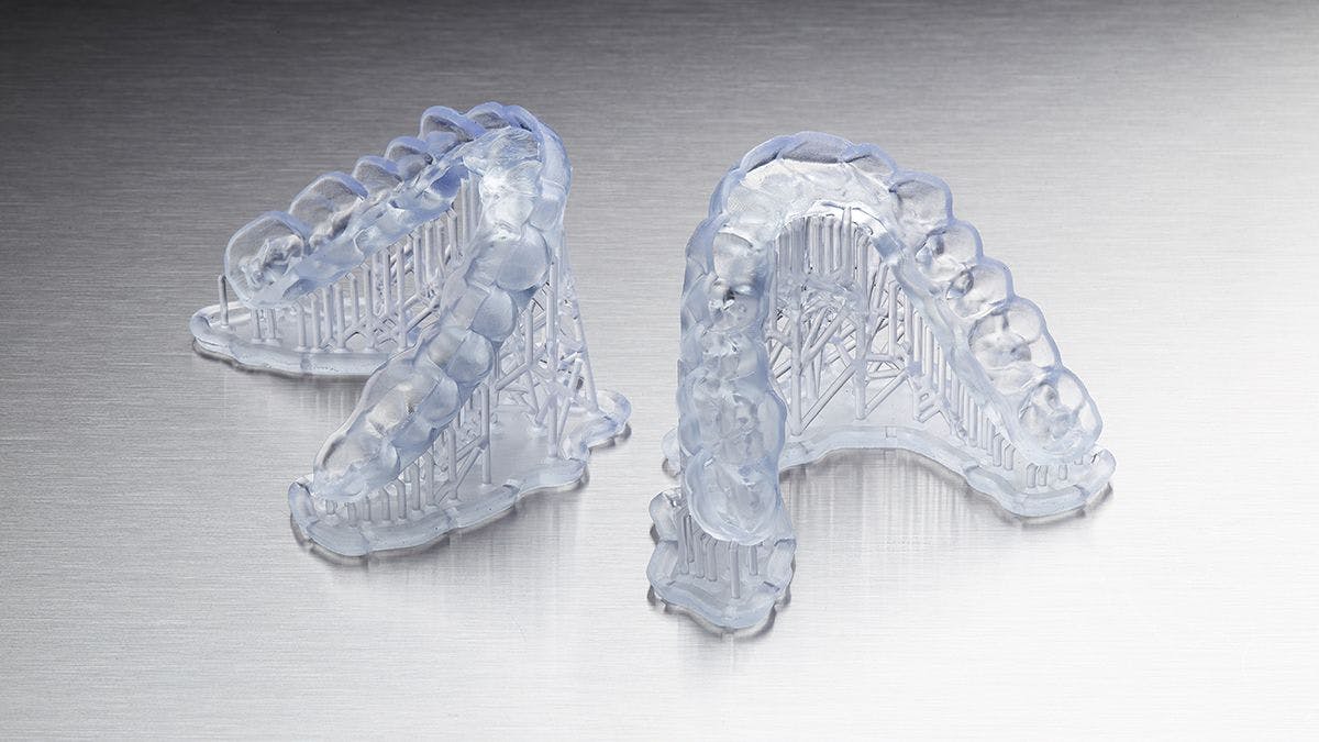 Dental LT Comfort Resin is a new durable and flexible material for long-term occlusal splints, nightguards, and bleaching trays. 