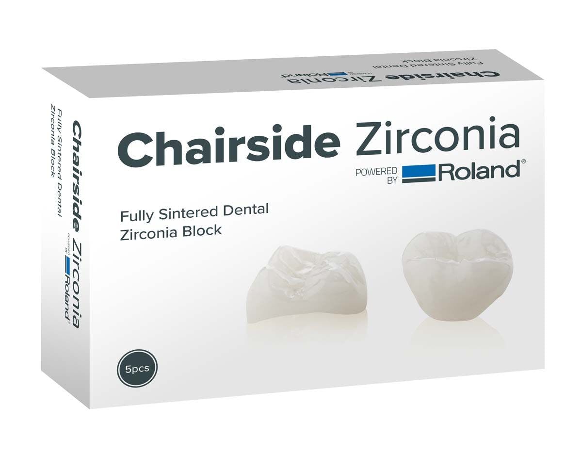 New Chairside Zirconia Empowers Dentists for Same-Day Restorations. Image credit: © Roland DGA Corporation and DGSHAPE Americas