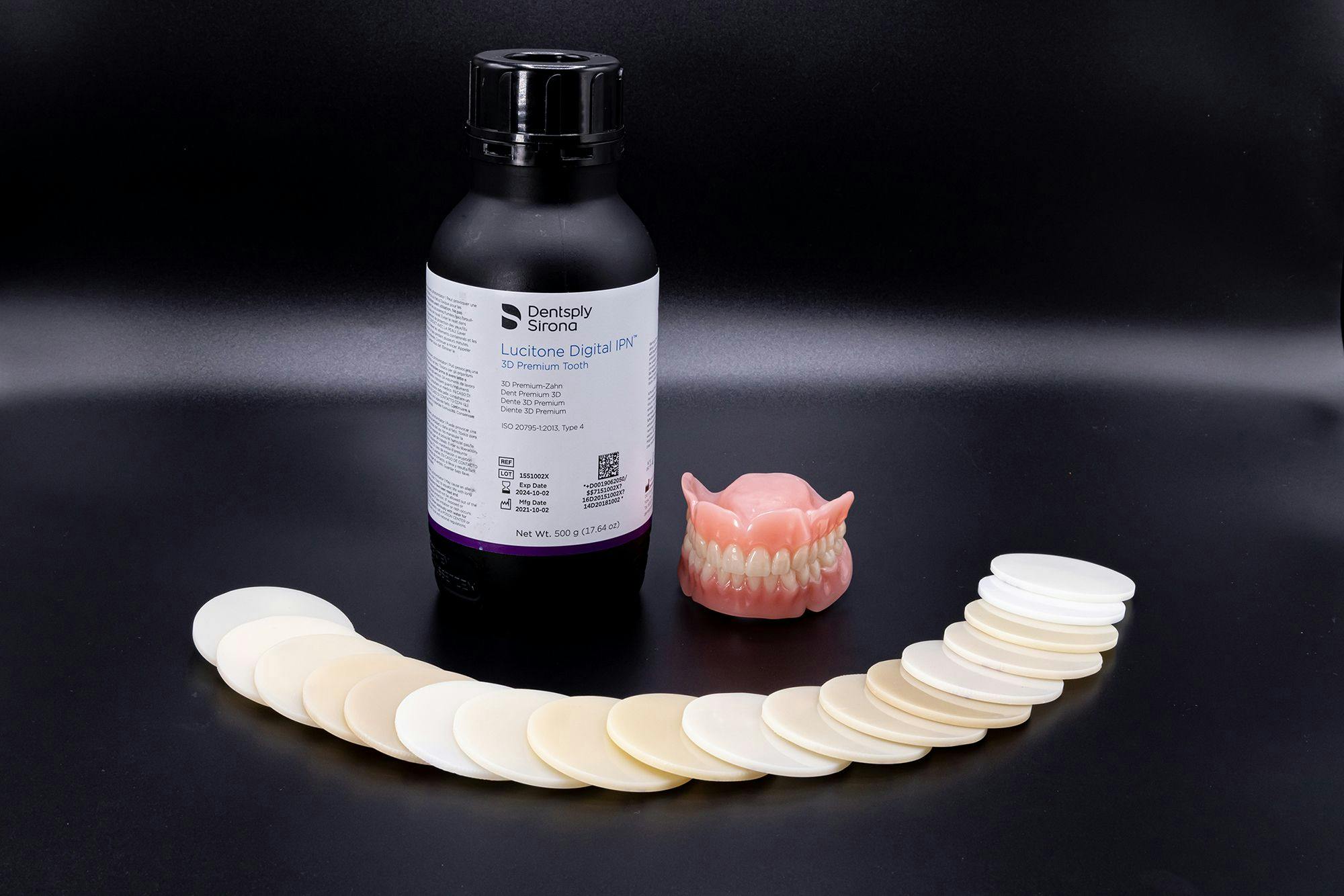 Dentsply Sirona Introduces Lucitone Digital IPN 3D Premium Tooth