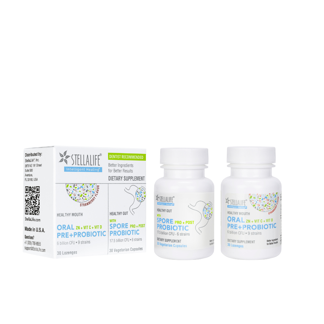 5Ws* StellaLife Pre+Post+Probiotics Kit | Image Credit: StellaLife