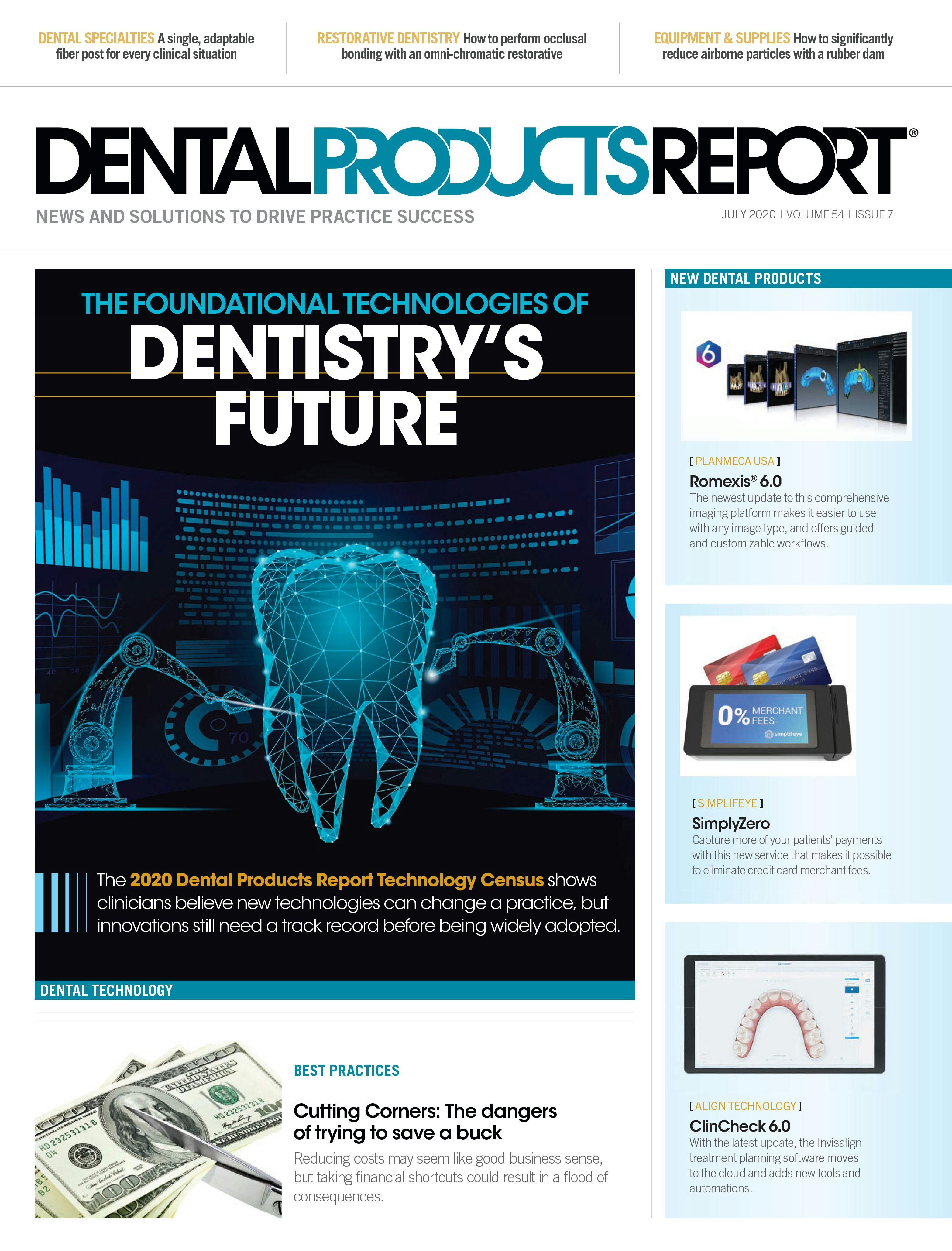 Dental Products Report July 2020 issue cover