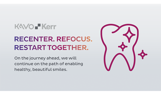 KaVo Kerr launches 'Restart Together' program to support the dental community as practices reopen