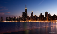 A photo of the Chicago Skyline