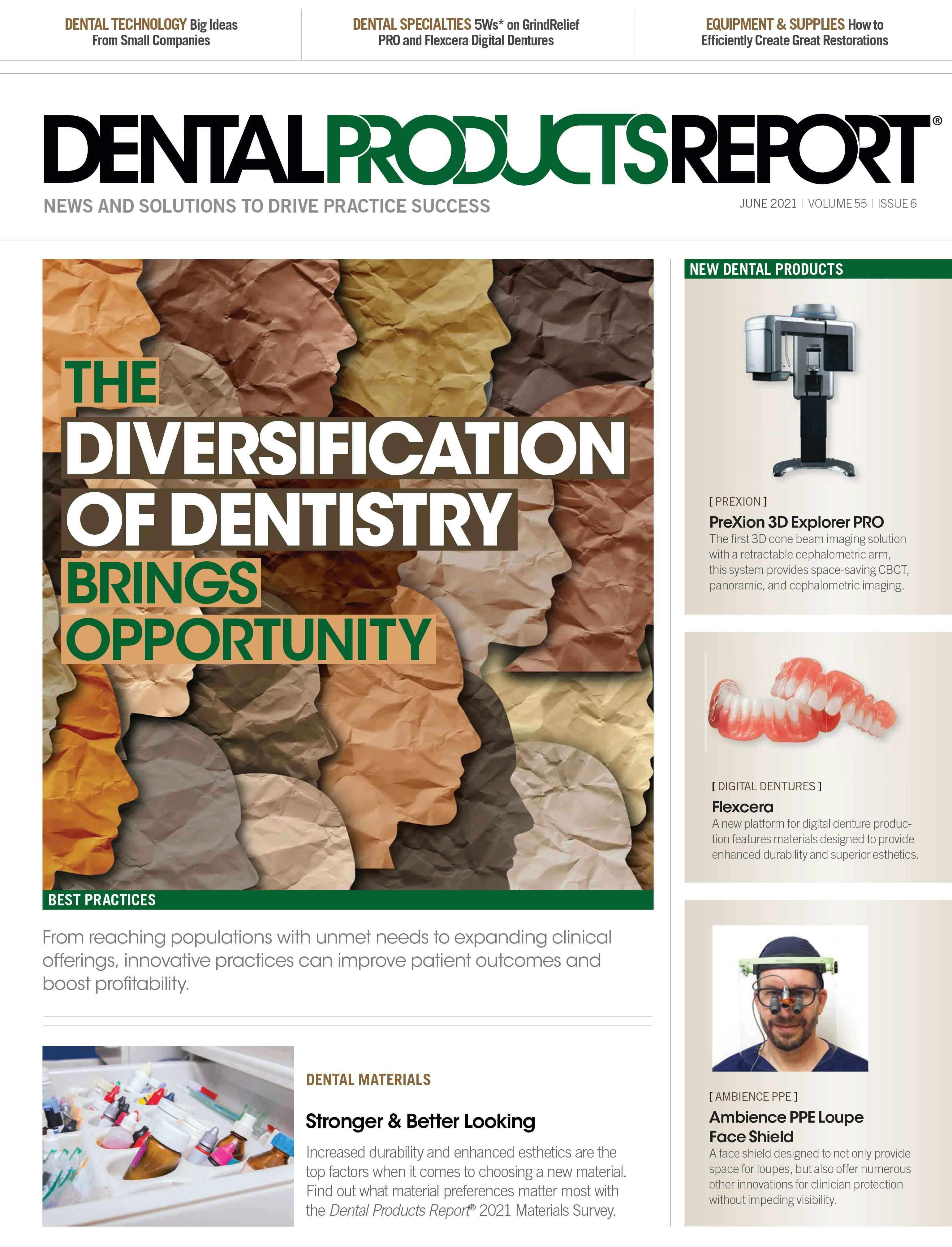 Dental Products Report June 2021 Issue Cover