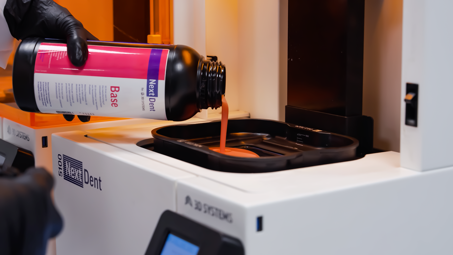 3D Systems Gains FDA Clearance for 3rd Generation NextDent® Base 3D Printing Resin | Image Credit: © 3D Systems