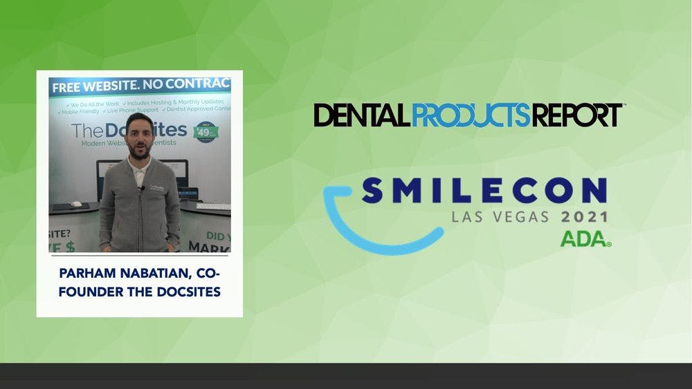 ADA SmileCon 2021 - Interview with DocSites Co-Founder Parham Nabatian