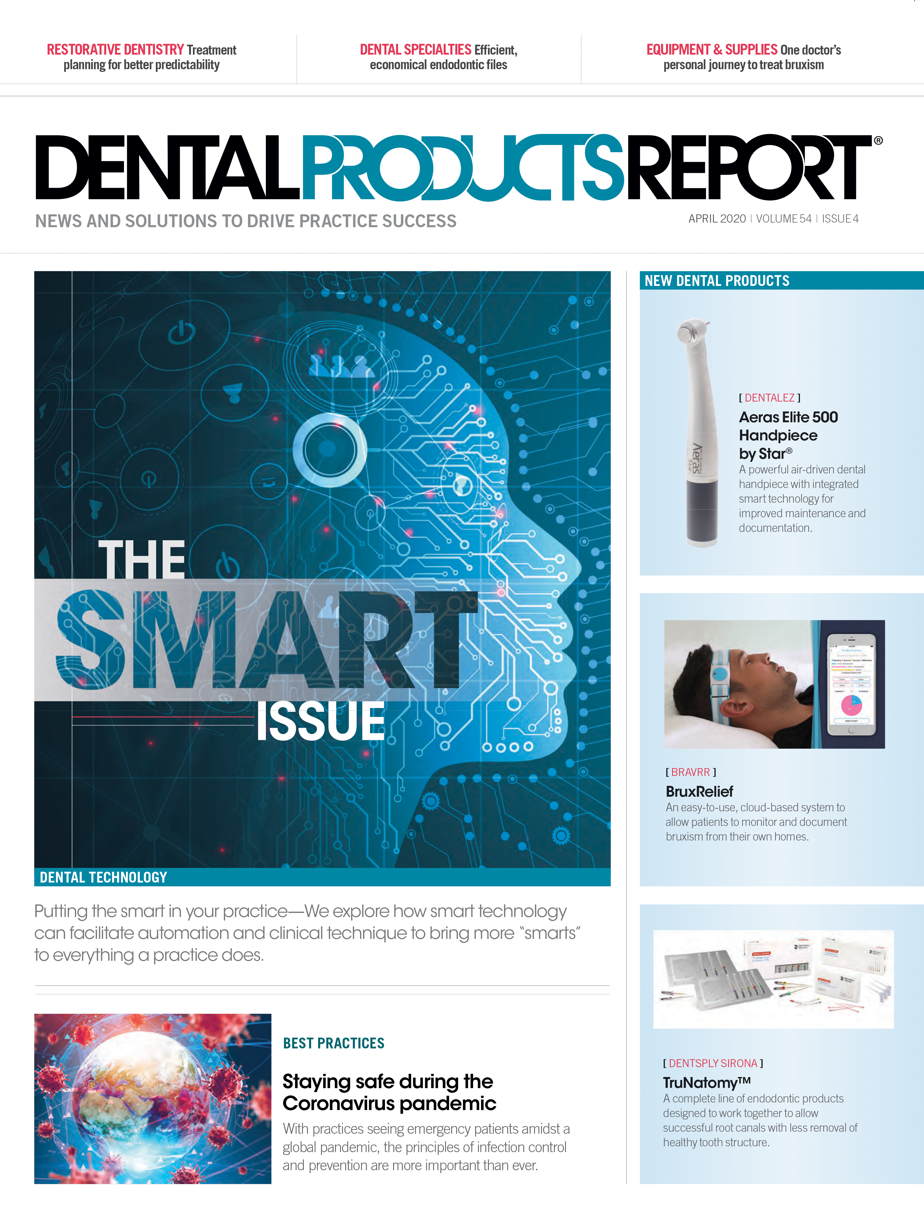 Dental Products Report April 2020 issue cover