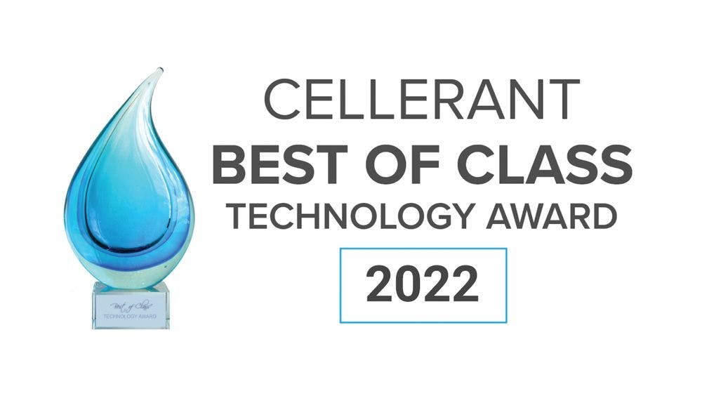 2022 Cellerant Best of Class Technology Awards