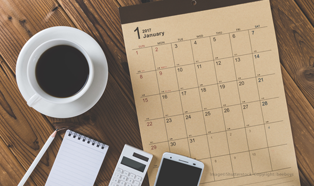 Flip the calendar: review your fees and update your codes!
