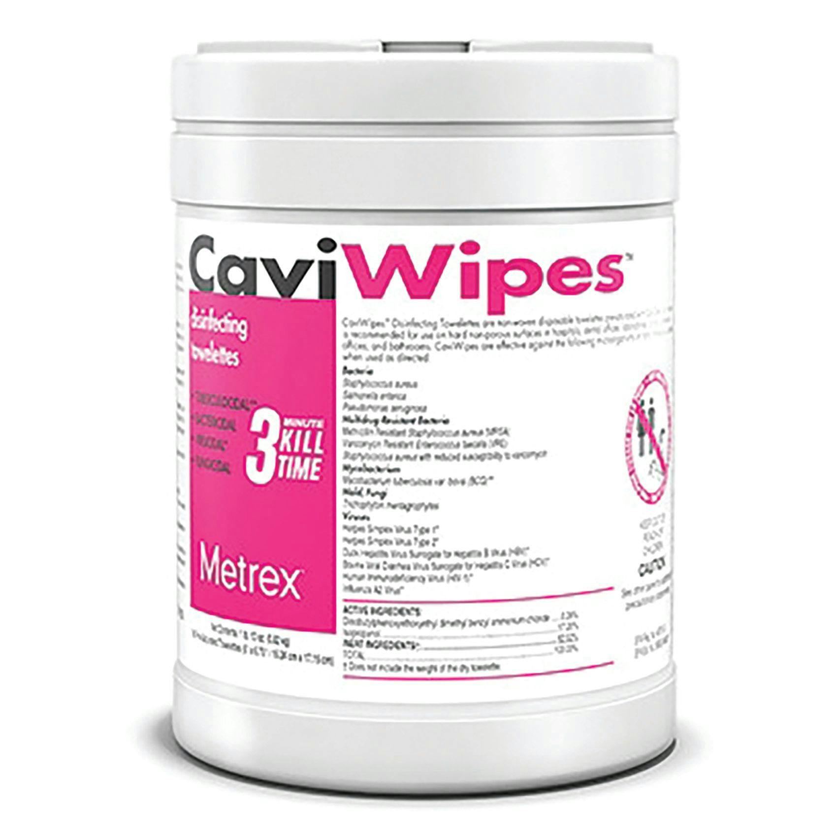 CaviWipes from Metrex are ideal for operating rooms  and dental operatories.