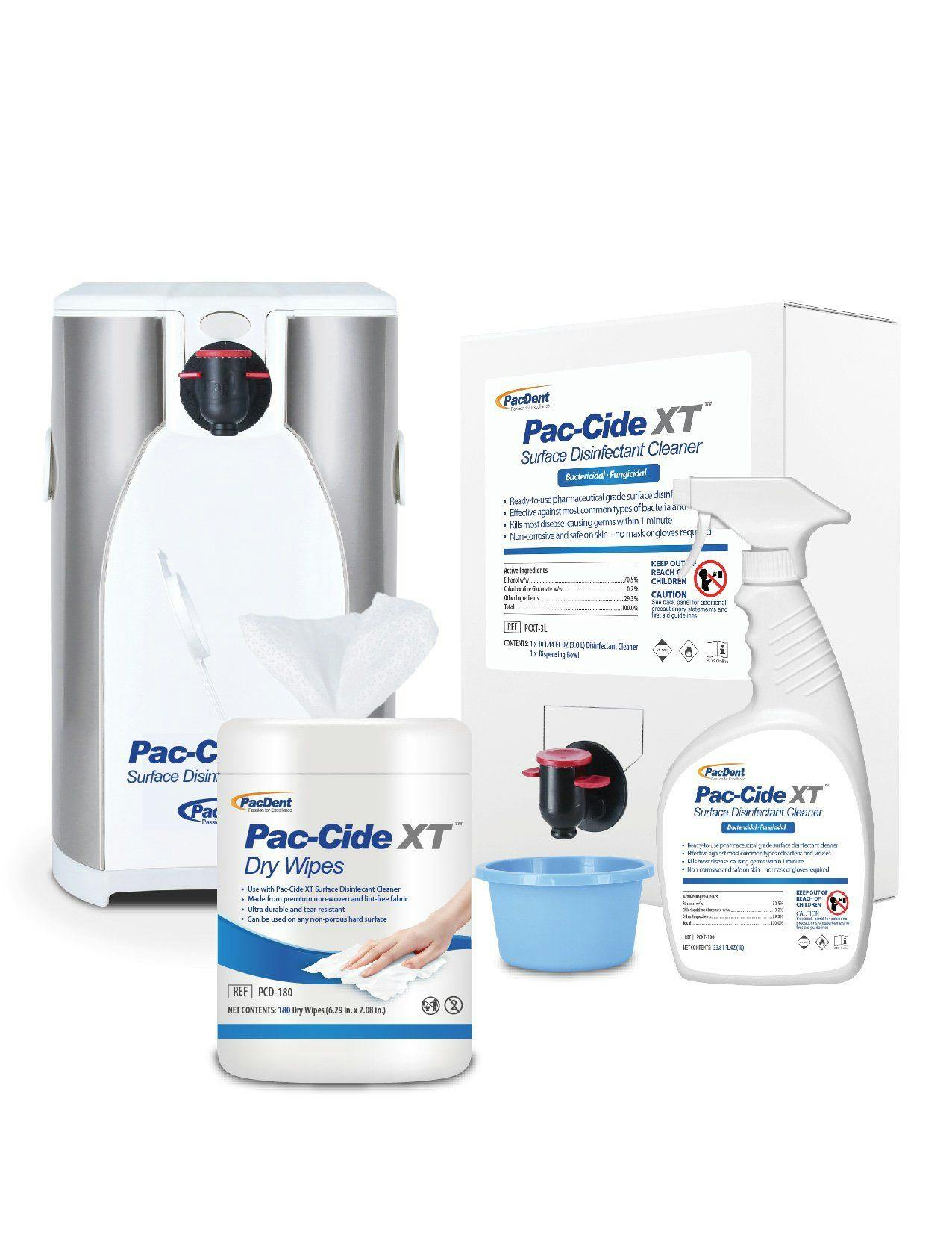 Pac-Cide XT is a pharmaceutical-grade, intermediate surface disinfectant 