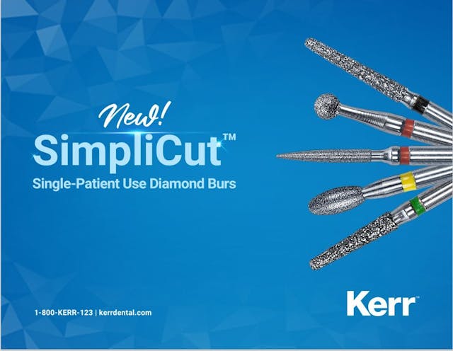 Kerr Dental’s New SimpliCut Rotary Line Designed for Speed, Efficiency | Image Credit: © Kerr Dental