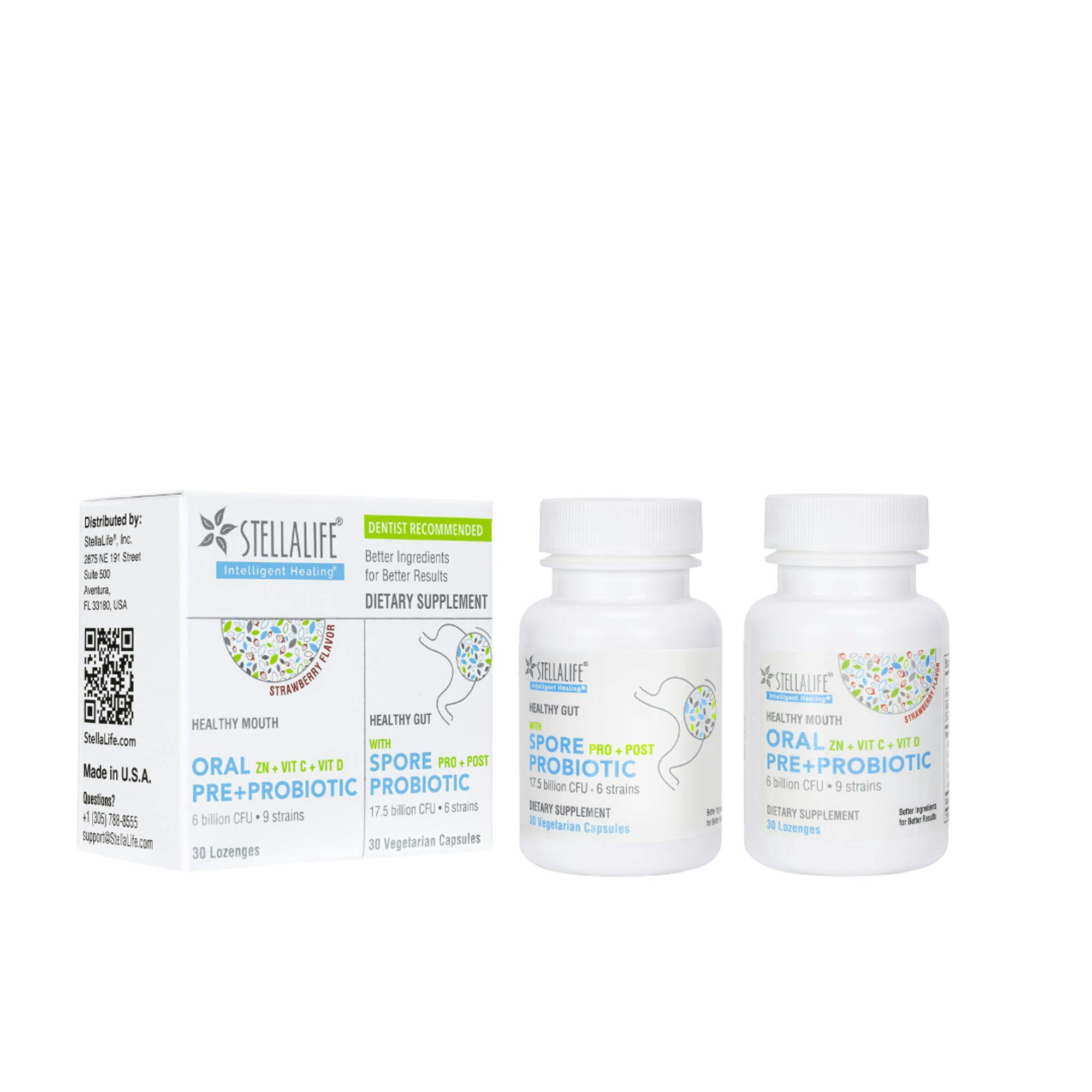 StellaLife Announces Probiotics Kit Combining Oral and Gut Probiotics
