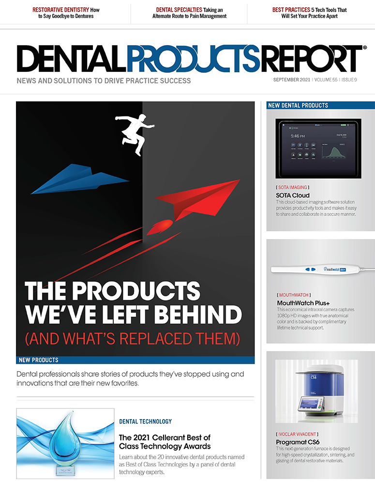 Dental Products Report September 2021 Issue Cover