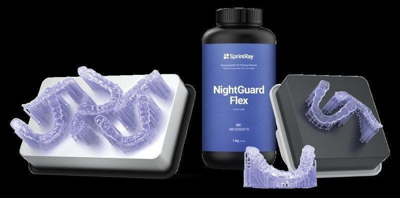 SprintRay Gets FDA 510(k)Clearance for Its NightGuard Flex