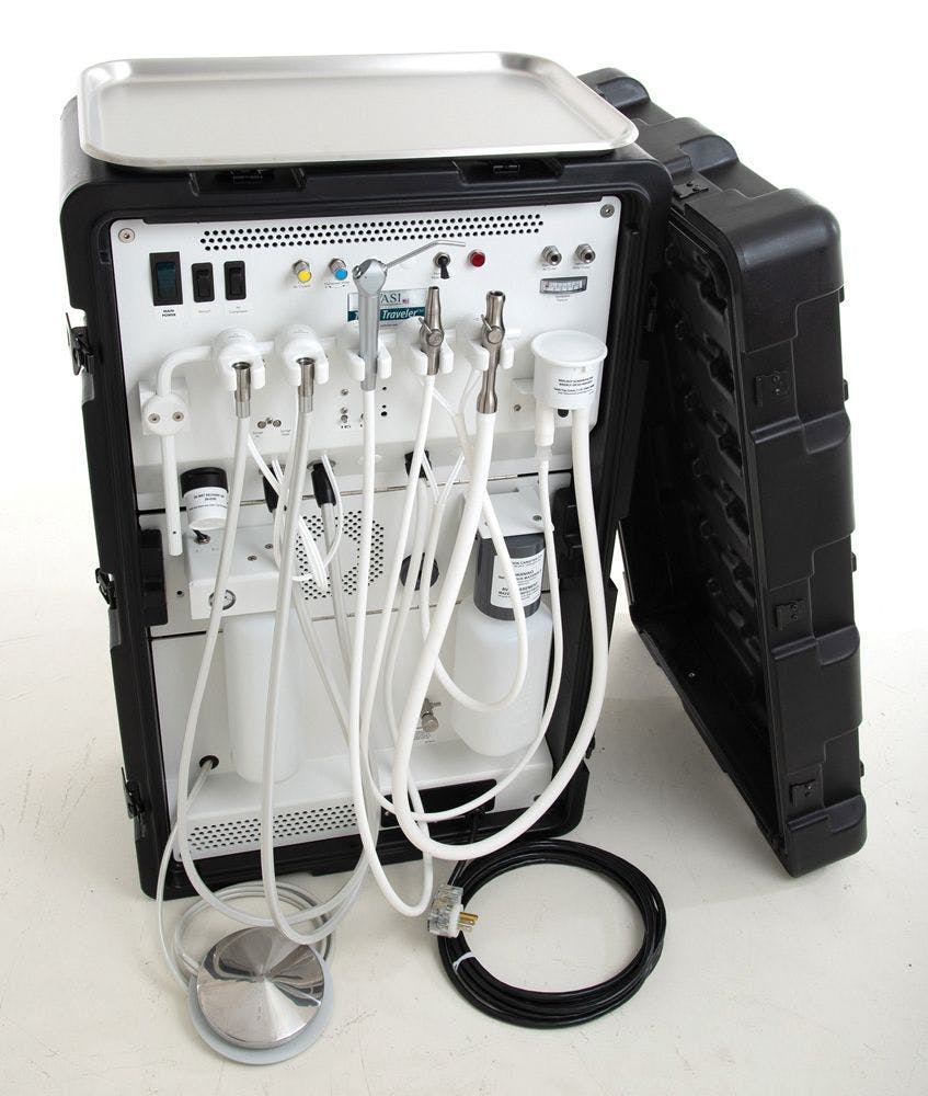  ASI’s portable self-contained dental equipment 