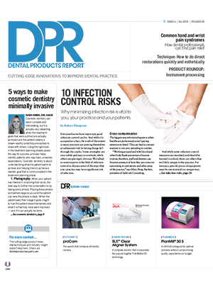 Dental Products Report June 2018 issue cover