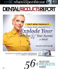 Dental Products Report January 2015 issue cover