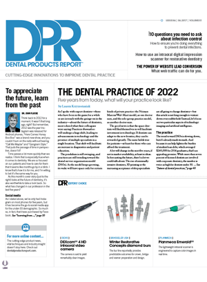 Dental Products Report June 2017 issue cover