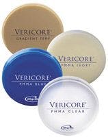 Whip Mix-Vericore® millable pmma discs