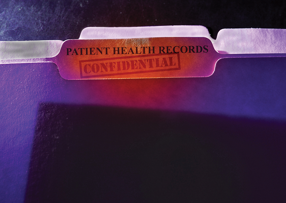 Confidential patient records - zimmytws / stock.adobe.com
