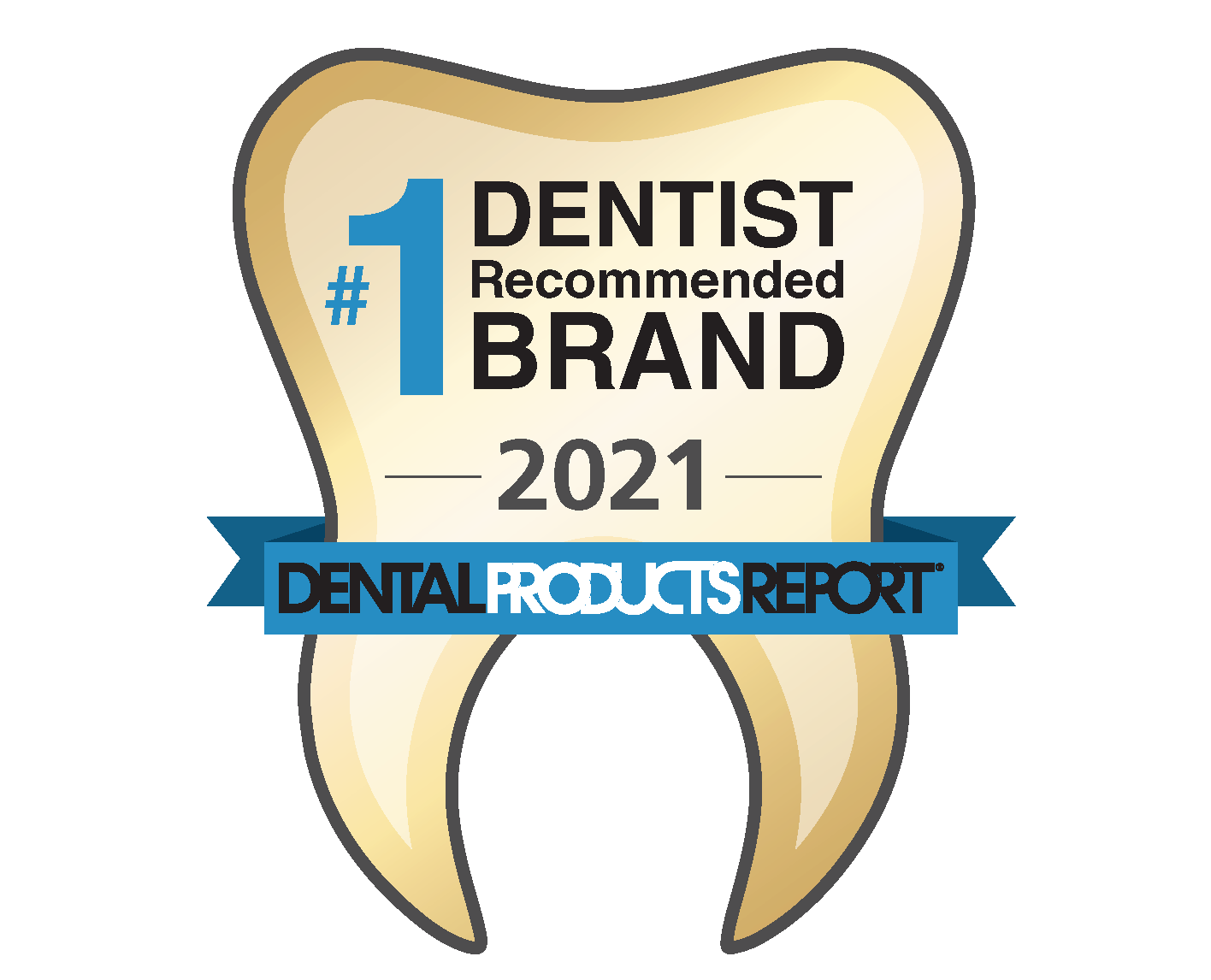 #1 Dentist Recommended Brand 2021