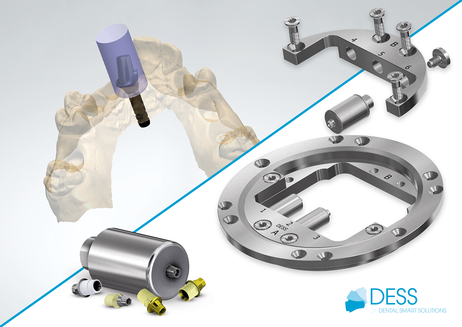 DESS Blanks and Ti-Bases Make Dental Labs FDA-compliant. Image: © DESS