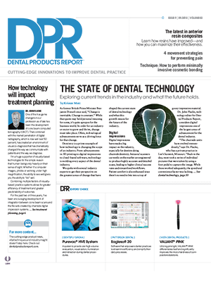 Dental Products Report September 2018 issue cover
