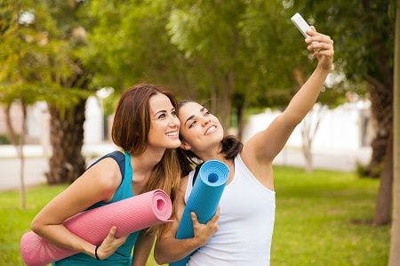 Yoga Selfies