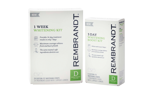 Rembrandt launches new StayPut whitening strips