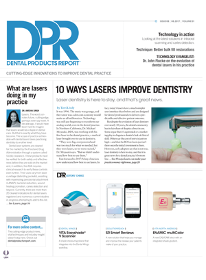 Dental Products Report August 2017 issue cover