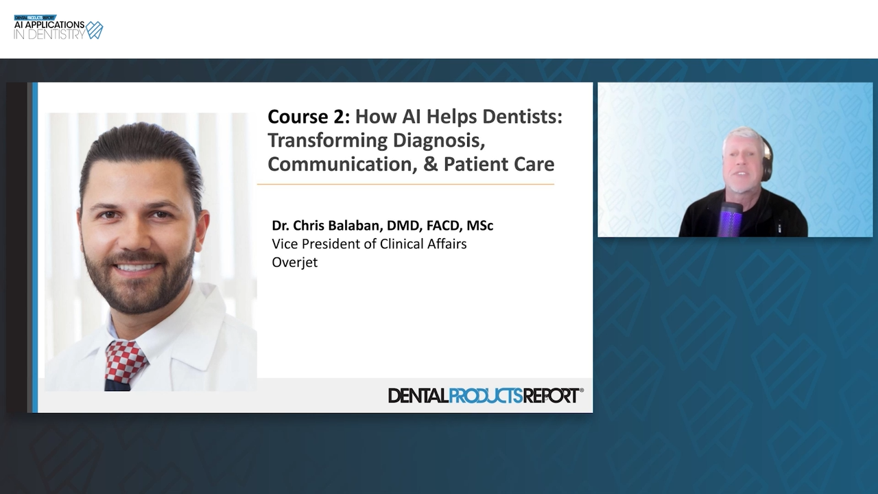 AI Applications in Dentistry – Course 2 – How AI Helps Dentists Transforming Diagnosis Communication and Patient Care