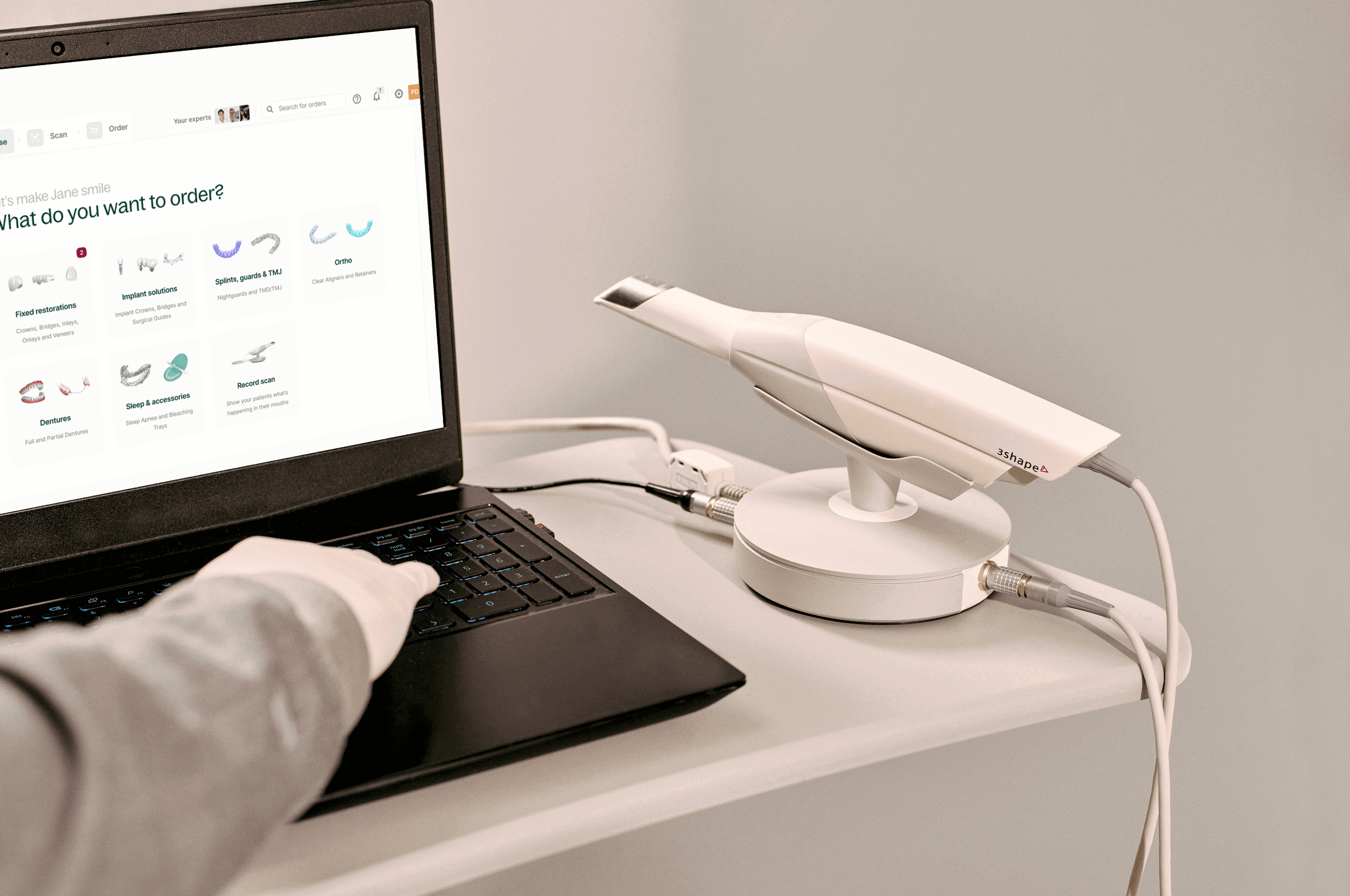 dandy provides dental practices with a free intraoral scanner