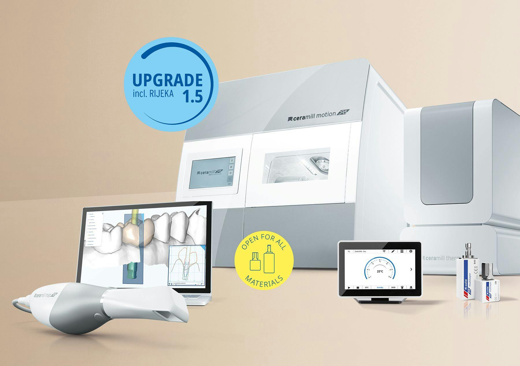Amann Girrbach Expands Chairside Indictions and Materials with the Launch of Ceramill DRS Software Upgrade 1.5  | Image Credit: © Amann Girrbach